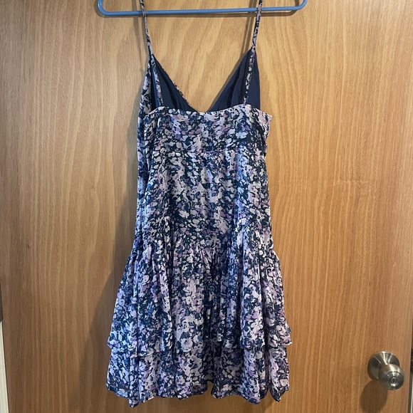 Abercrombie Mini Drop Waist Ruffle Dress - Picture 3 of 5